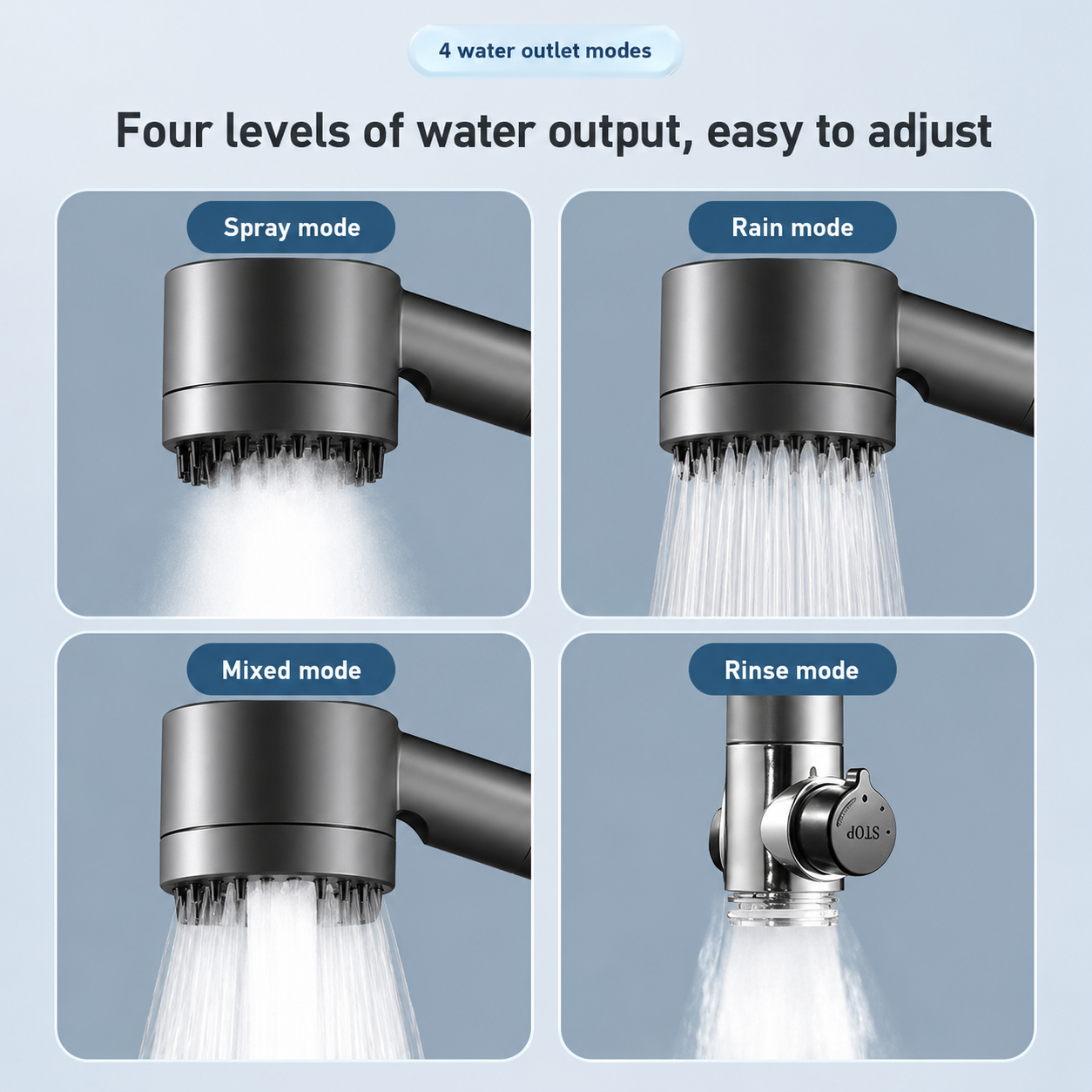 Crielia™ High Pressure Filtered Shower
